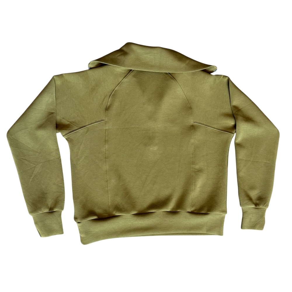 Spanx AirEssentials Half Zip Pullover Olive Green Sweatshirt XS 49202R - Picture 3 of 6